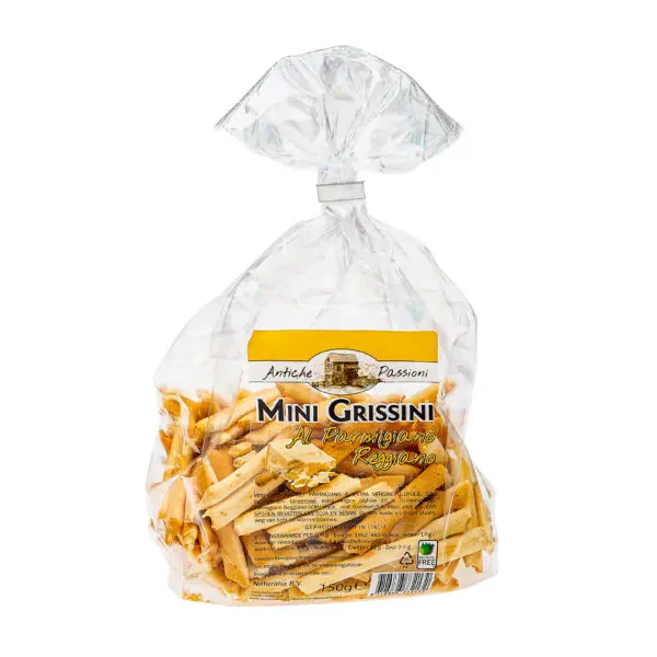 Mini Grissini al Parmigiano