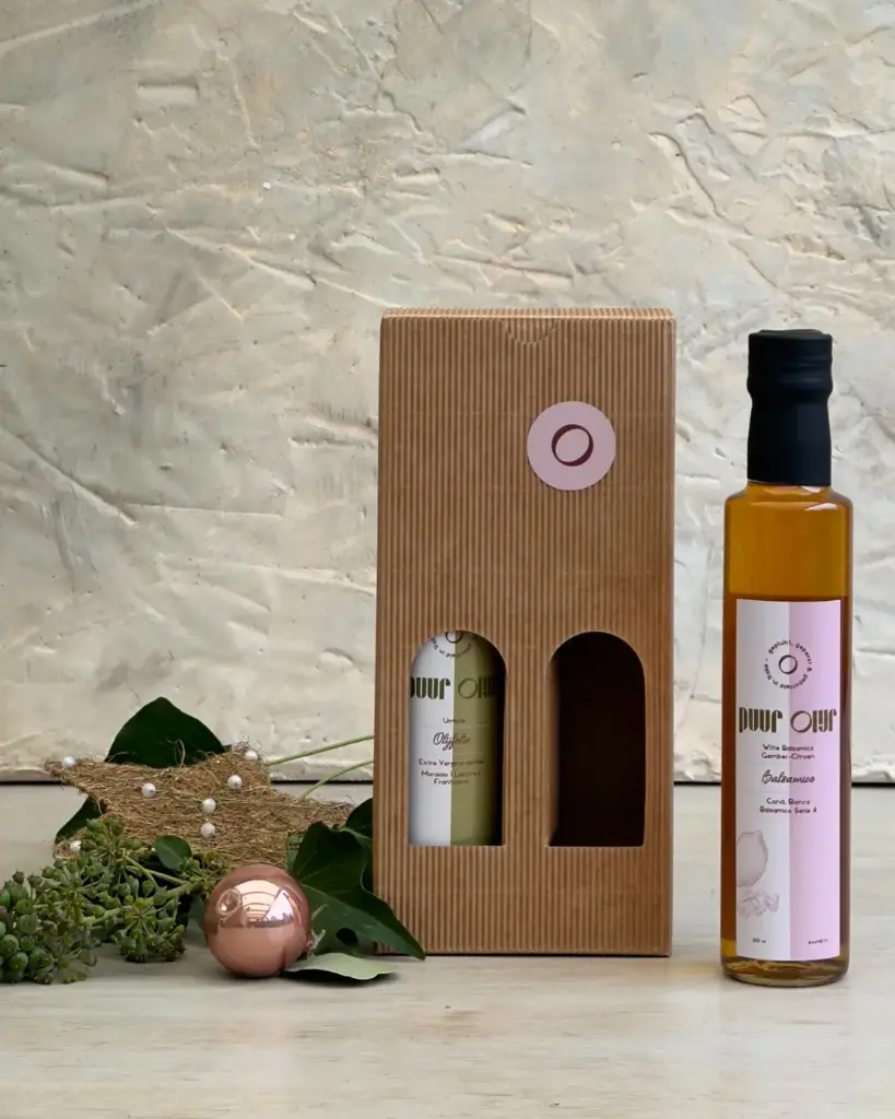 Umbrië Olijfolie en Witte Balsamico Gember-Citroen