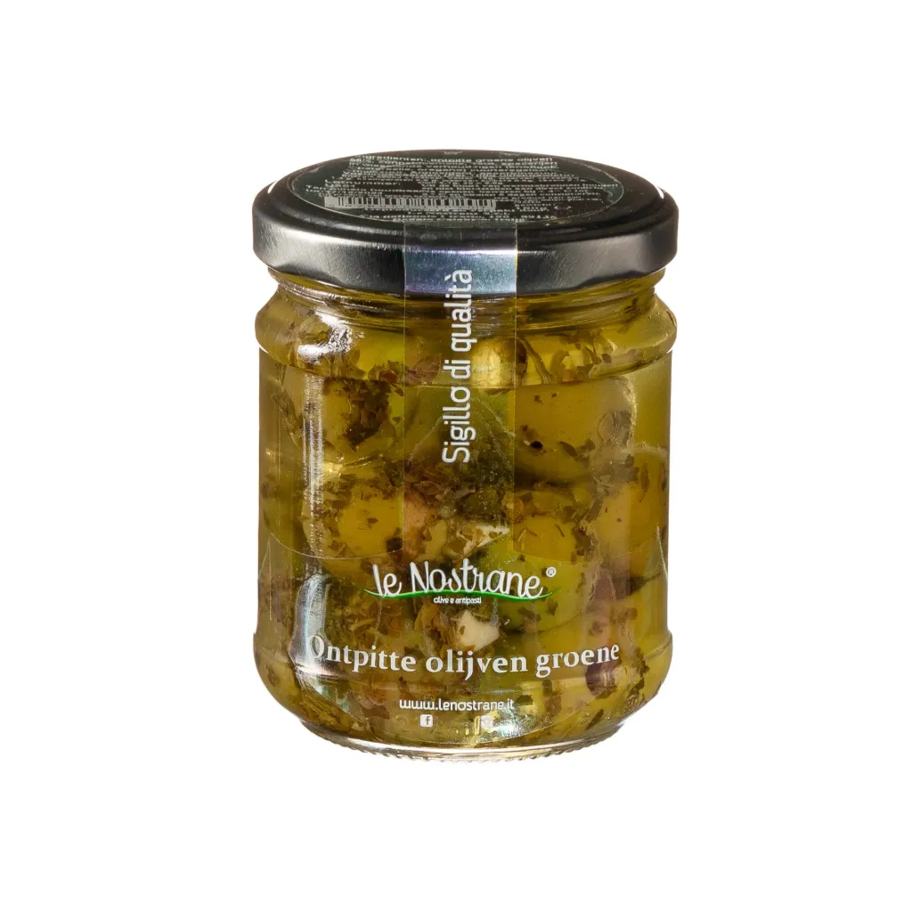 Olive Verdi Denocciolate (Groene olijven)