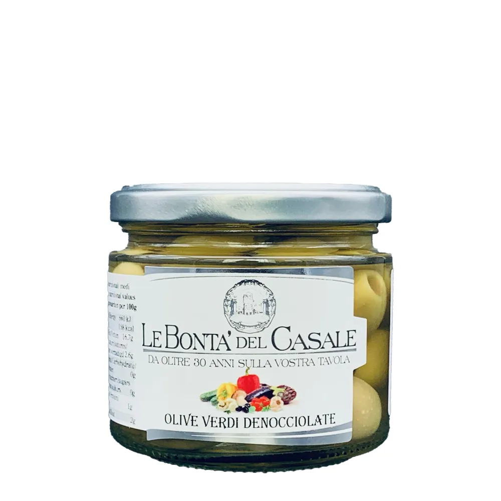 Olive Verdi Denocciolate (groene olijven)