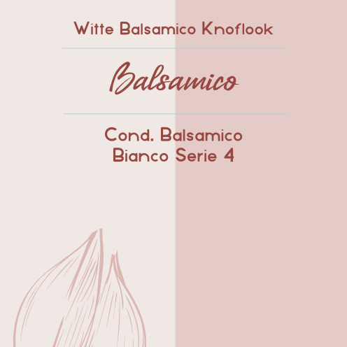 Witte Balsamico Knoflook